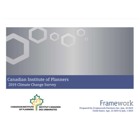2019 – CIP Climate Change Survey Data