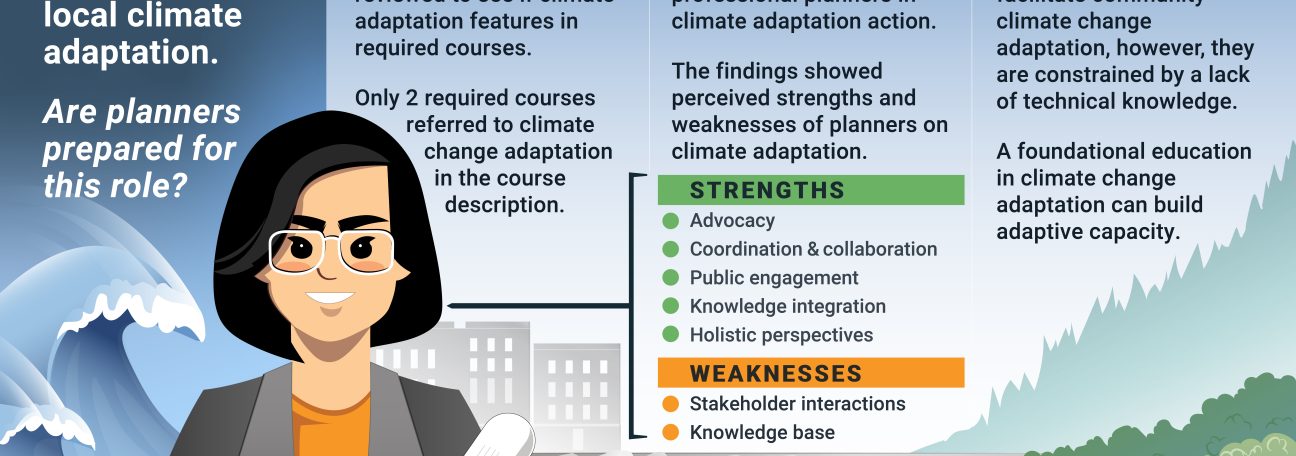 Climate Change Adaptation Planning: Breaking Down Barriers through Comprehensive Educational Frameworks