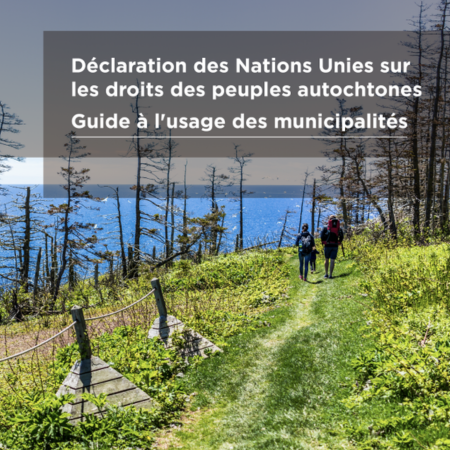 Déclaration des Nations Unies sur les droits des peuples autochtones: Guide à l’usage des municipalités