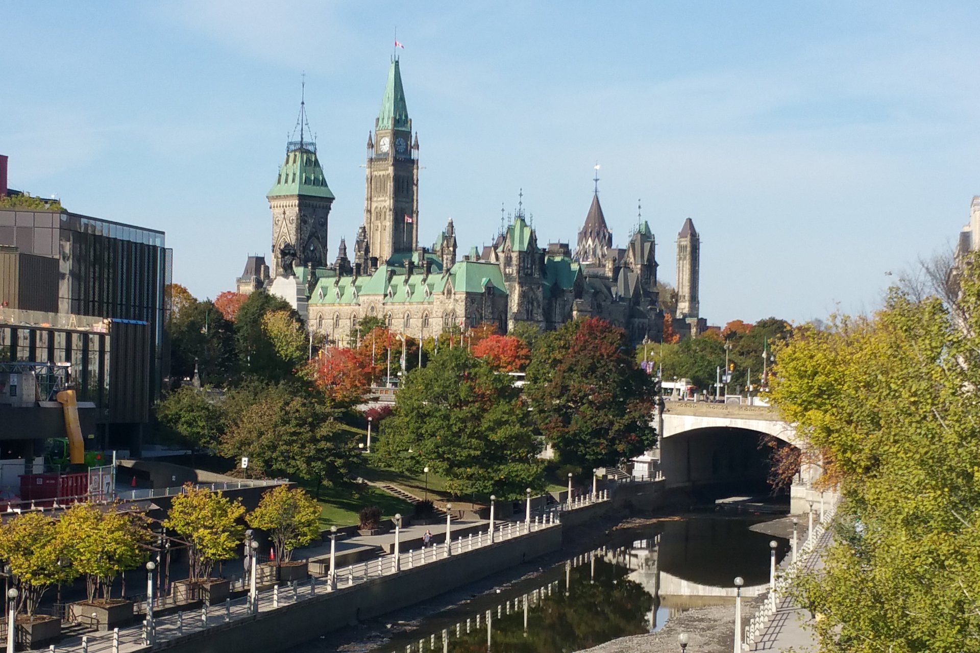 Parliament Buildings in Ottawa, Canada