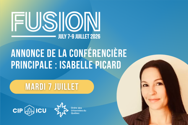 Annonce de la conférencière principale de FUSION : Isabelle Picard
