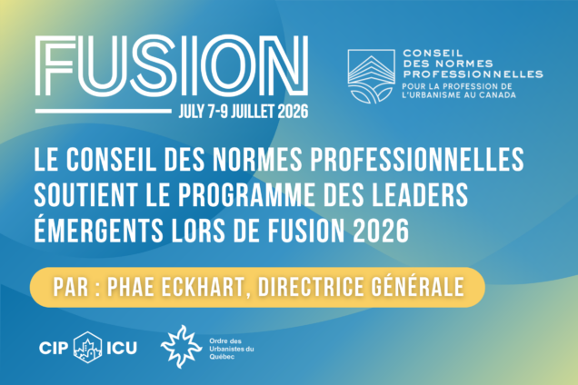 Le Conseil des normes professionnelles soutient le Programme des leaders émergents lors de FUSION 2026
